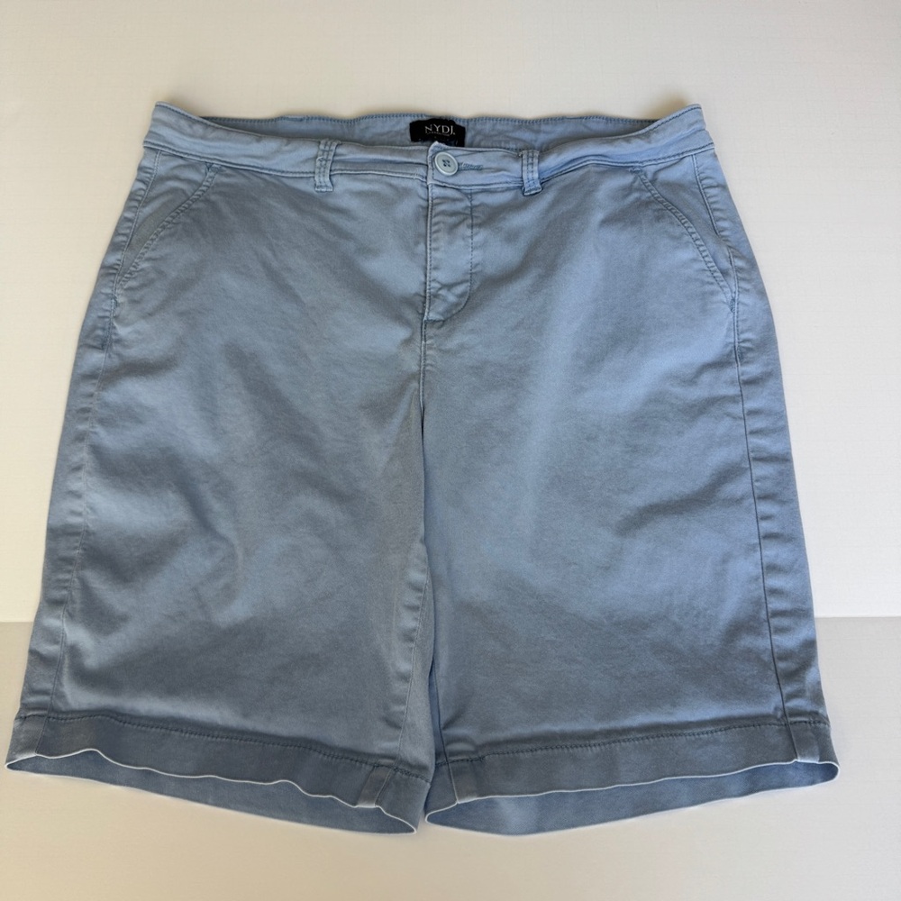 Not Your Daughters Jeans Light Blue Bermuda Shorts 10P EUC
